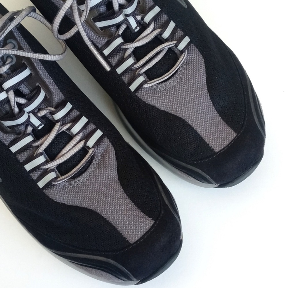 MBT Women’s Toning Athletic Shoes Black Suede & Mesh Running Shoes 39 (8-8.5) - Picture 2 of 16
